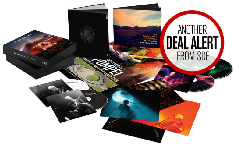 Deal Alert David Gilmour Live In Pompeii Four Disc Deluxe Box