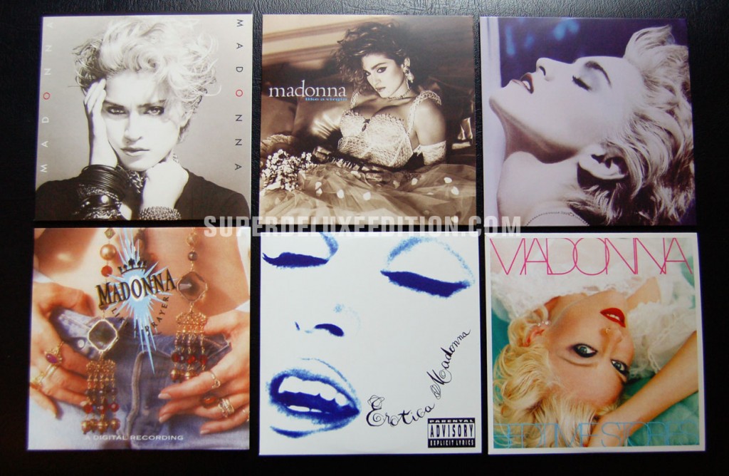Madonna / First pics of new box sets – SuperDeluxeEdition
