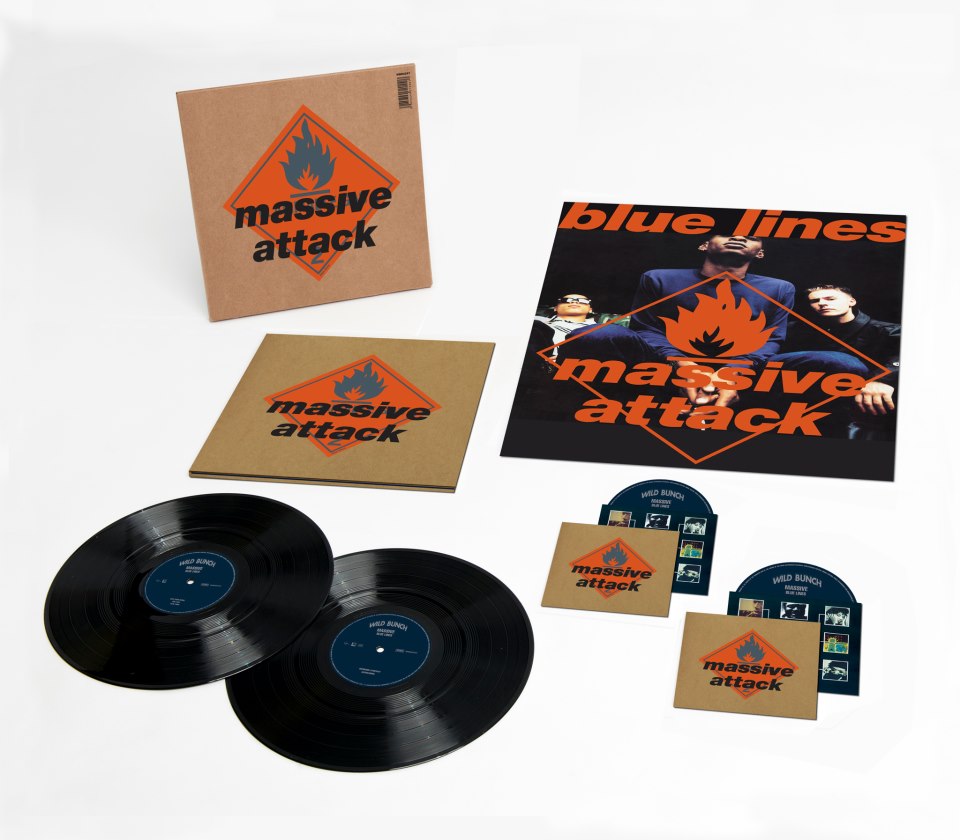 Massive Attack – Blue Lines ORG LP - 洋楽