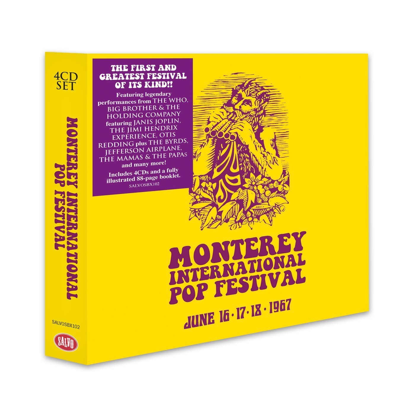 Monterey International Pop Festival 4CD set SuperDeluxeEdition