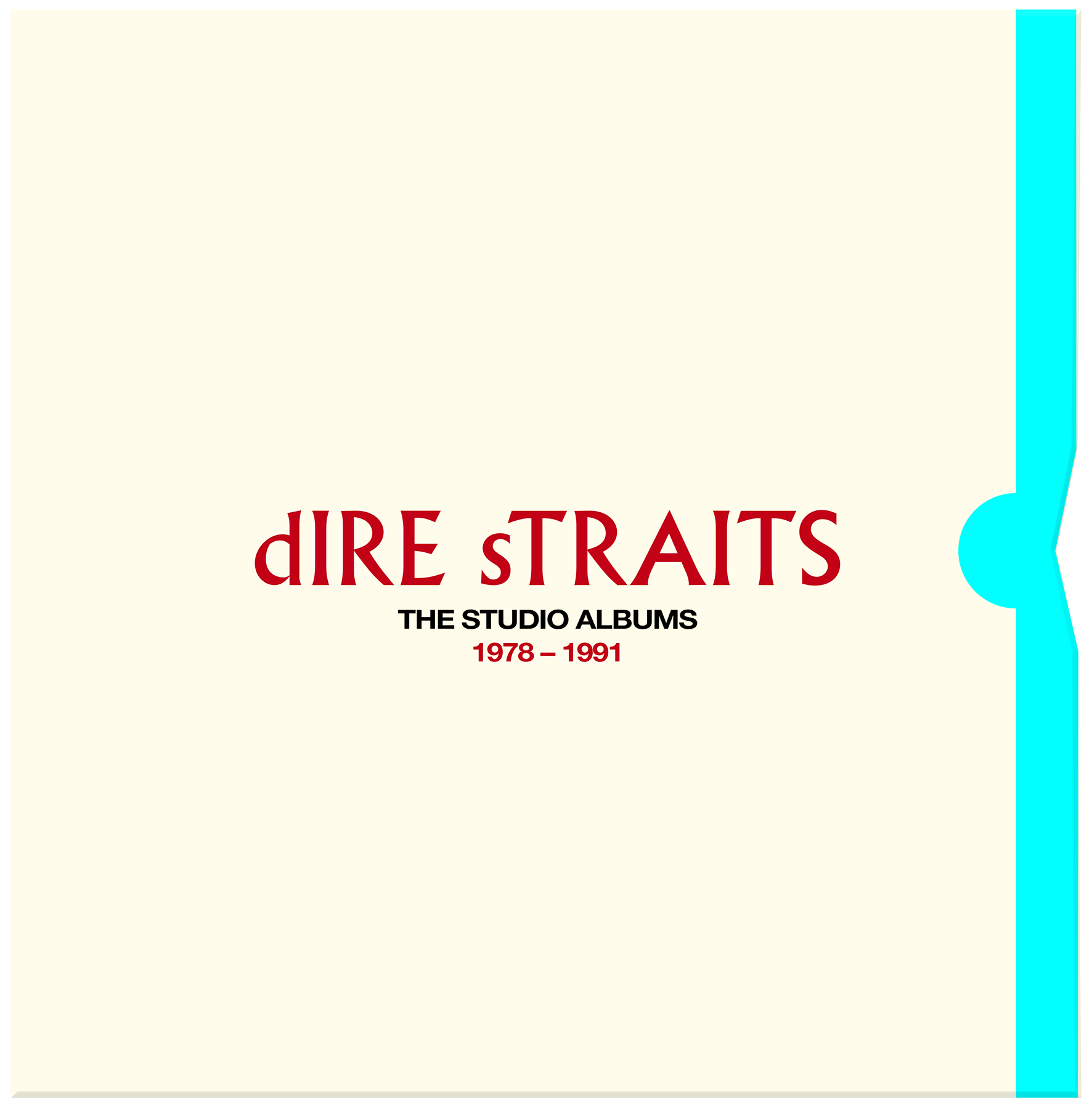 Dire Straits / Studio Albums 1978-1991 vinyl box set artwork