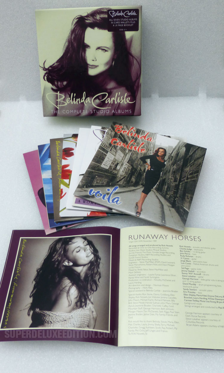 FIRST PICTURES / Belinda Carlisle: The Complete Studio Albums ...