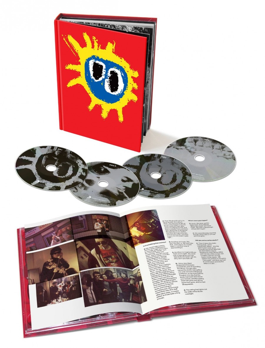 Primal Scream Screamadelica Four Cd Bookset Reissue