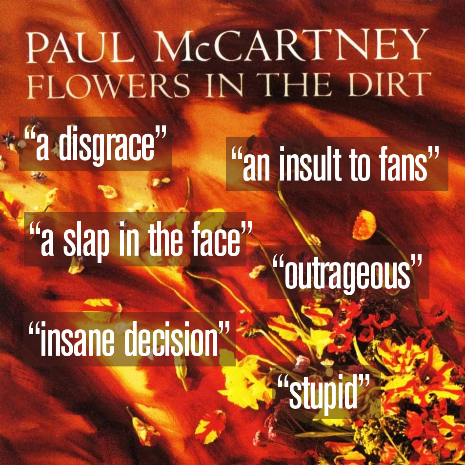 McCartney fans SLAM new 'download-only' Flowers in the Dirt deluxe