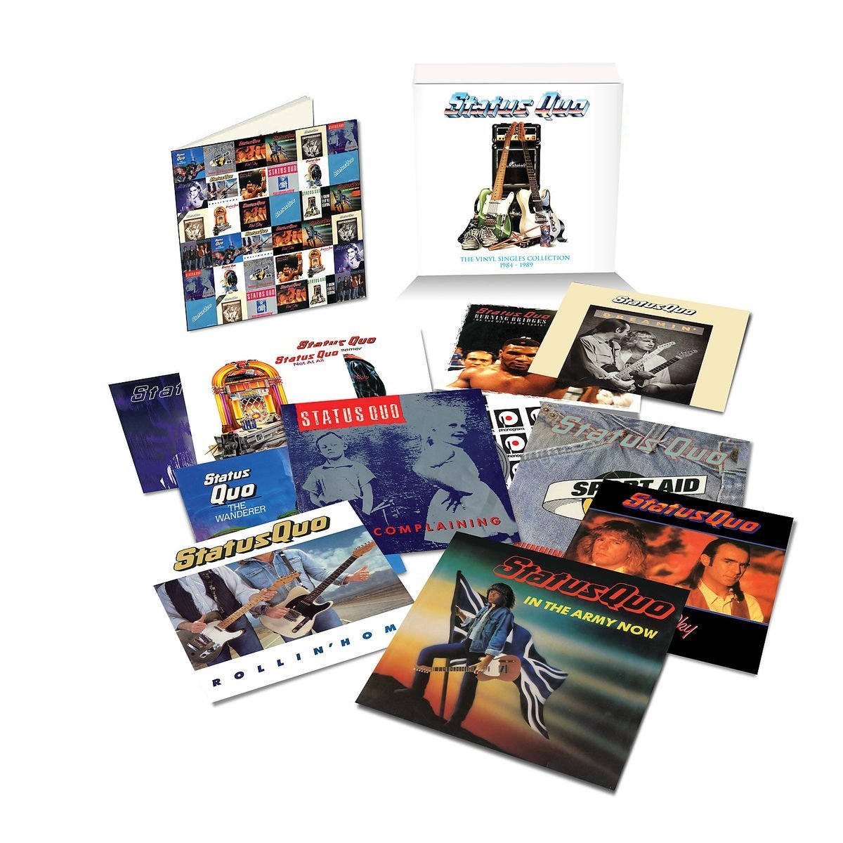 Status collection. Status Quo *** collection ***. Status Quo Bula Quo! Box Set. Status Quo dont stop Vinyl. 2018 - The 12'' collection 1984-1988 (2cd).