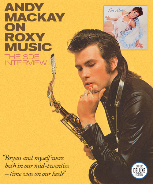 Roxy music deals saxophone player