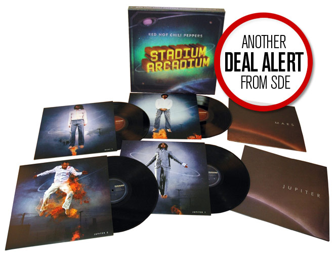 Deal alert / Red Hot Chili Peppers Stadium Arcadium 4LP vinyl set –  SuperDeluxeEdition