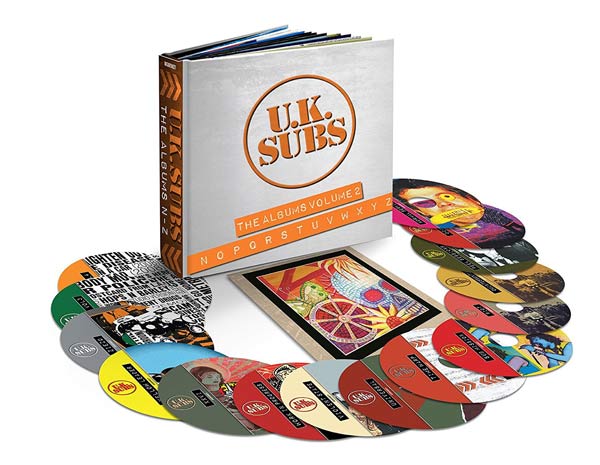 UK SUBS / The Albums Volume Two 15CD box set / Signed and limited