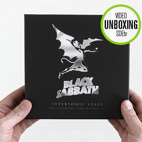 Black Sabbath / Supersonic: The Seventies Singles Box Set - unboxed