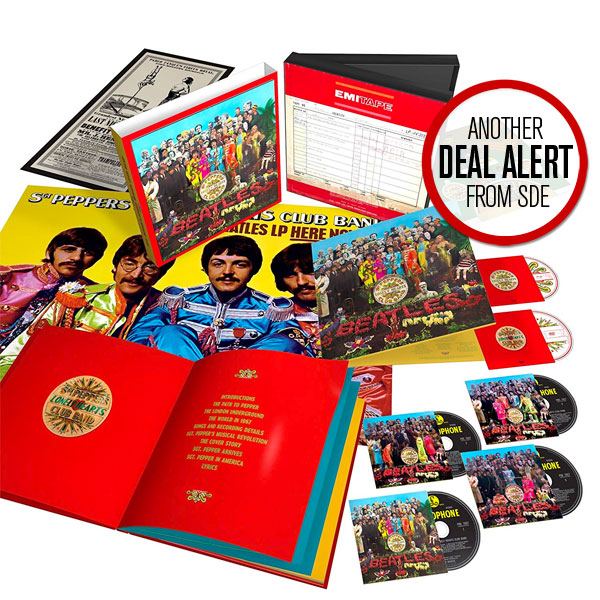 Deal alert / The Beatles Sgt. Pepper six-disc super deluxe edition box set  – SuperDeluxeEdition