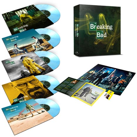 Breaking Bad / 10th anniversary 5 x 10" coloured vinyl box set