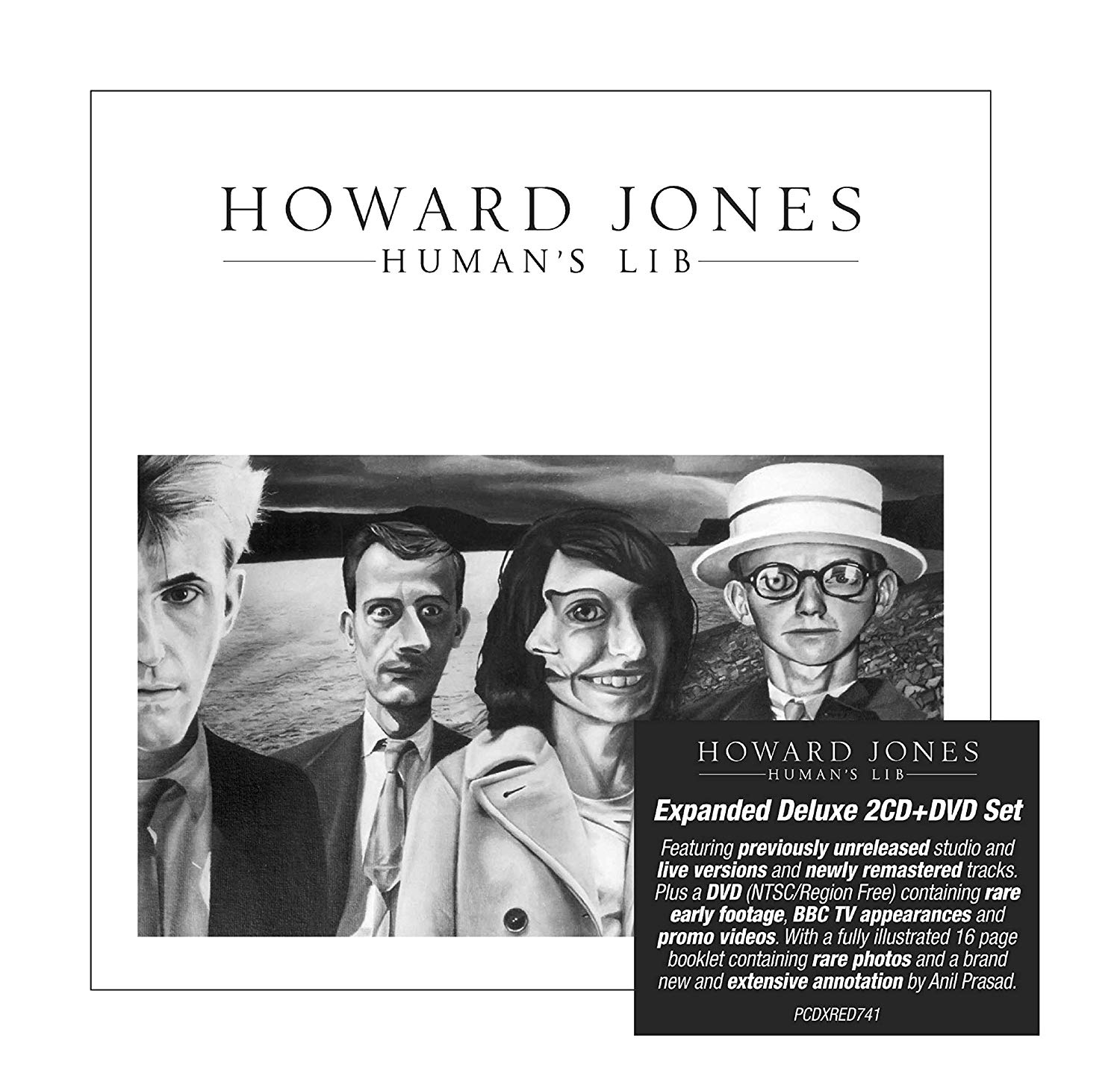 Howard Jones / Human's Lib and Dream Into Action super deluxe box 