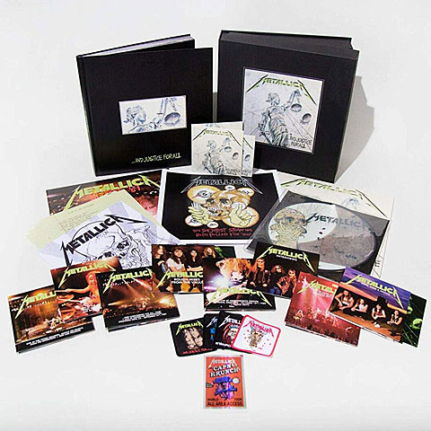 Zivals - METALLICA REMASTERED DELUXE BOX SET 5 LP 14 CD 6 DVD por