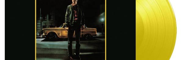 Bernard Hermann / Taxi Driver score issued on limited edition yellow vinyl