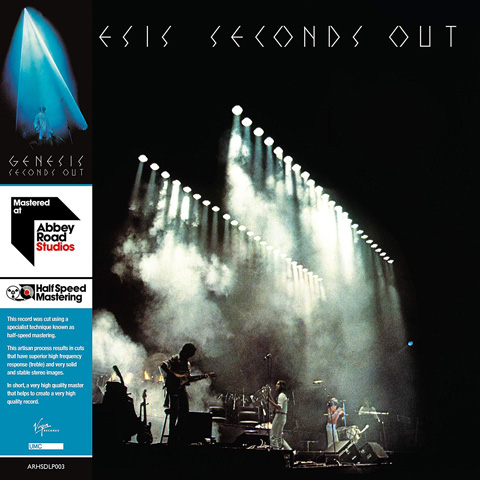 Genesis / Seconds Out half-speed mastered 2LP vinyl