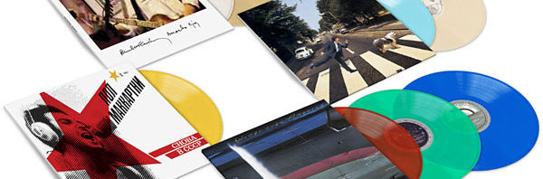 Paul McCartney reissues a series of live albums on CD and coloured & black vinyl