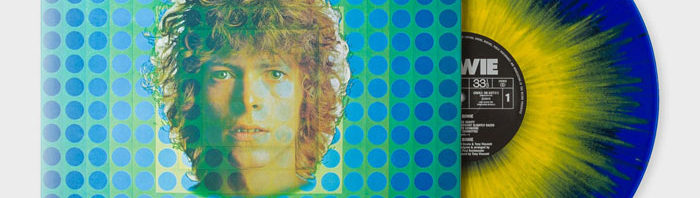 Coloured vinyl of David Bowie’s Space Oddity album available at Paul Smith