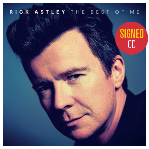 Rick Astley / Best of Me signed CD