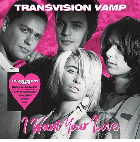 Transvision Vamp / I Want Your Love 6CD+DVD deluxe set with signed 