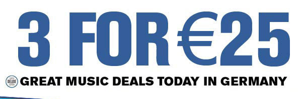 German Deal: 3 for €25 for deluxe CDs