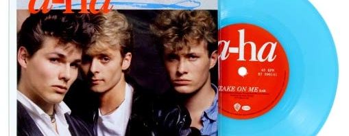 a-ha / Take On Me blue vinyl 7″