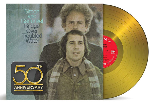 Simon & Garfunkel / Bridge Over Troubled Water 50th anniversary gold vinyl