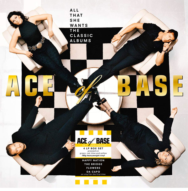 Ace of Base / All That She Wants: The Classic Albums 4LP coloured