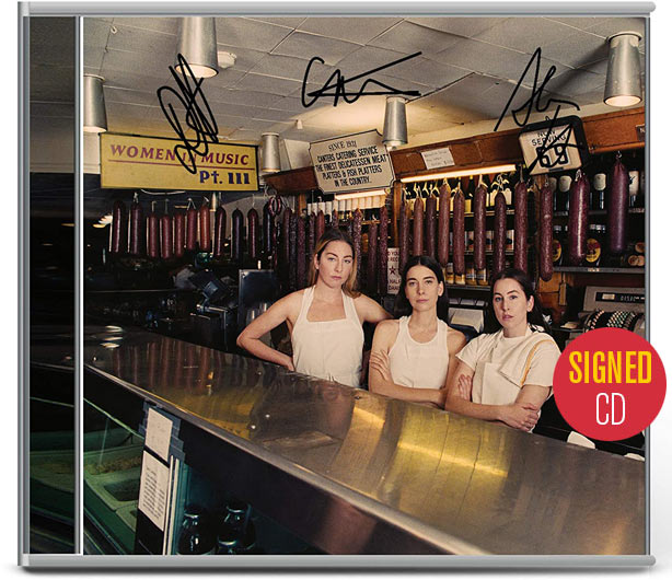 Haim / Women in Music Pt III signed CD