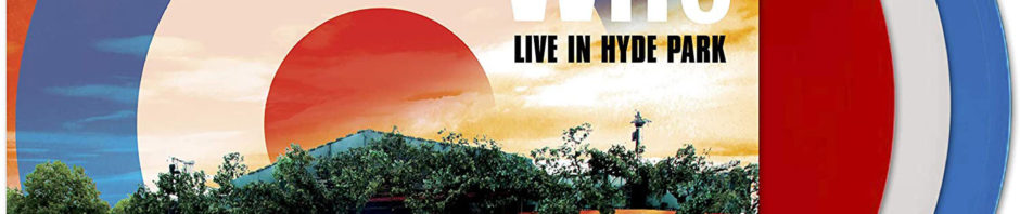 The Who / Live in Hyde Park 3LP vinyl