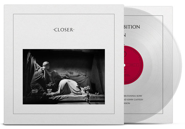 Joy Division / Closer reissued on clear vinyl for its 40th