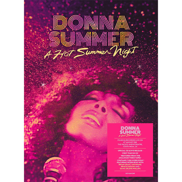 Donna Summer / A Hot Summer Night CD+DVD deluxe & coloured vinyl