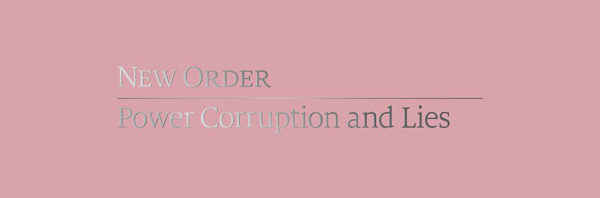 New Order / Power Corruption & Lies definitive edition box set