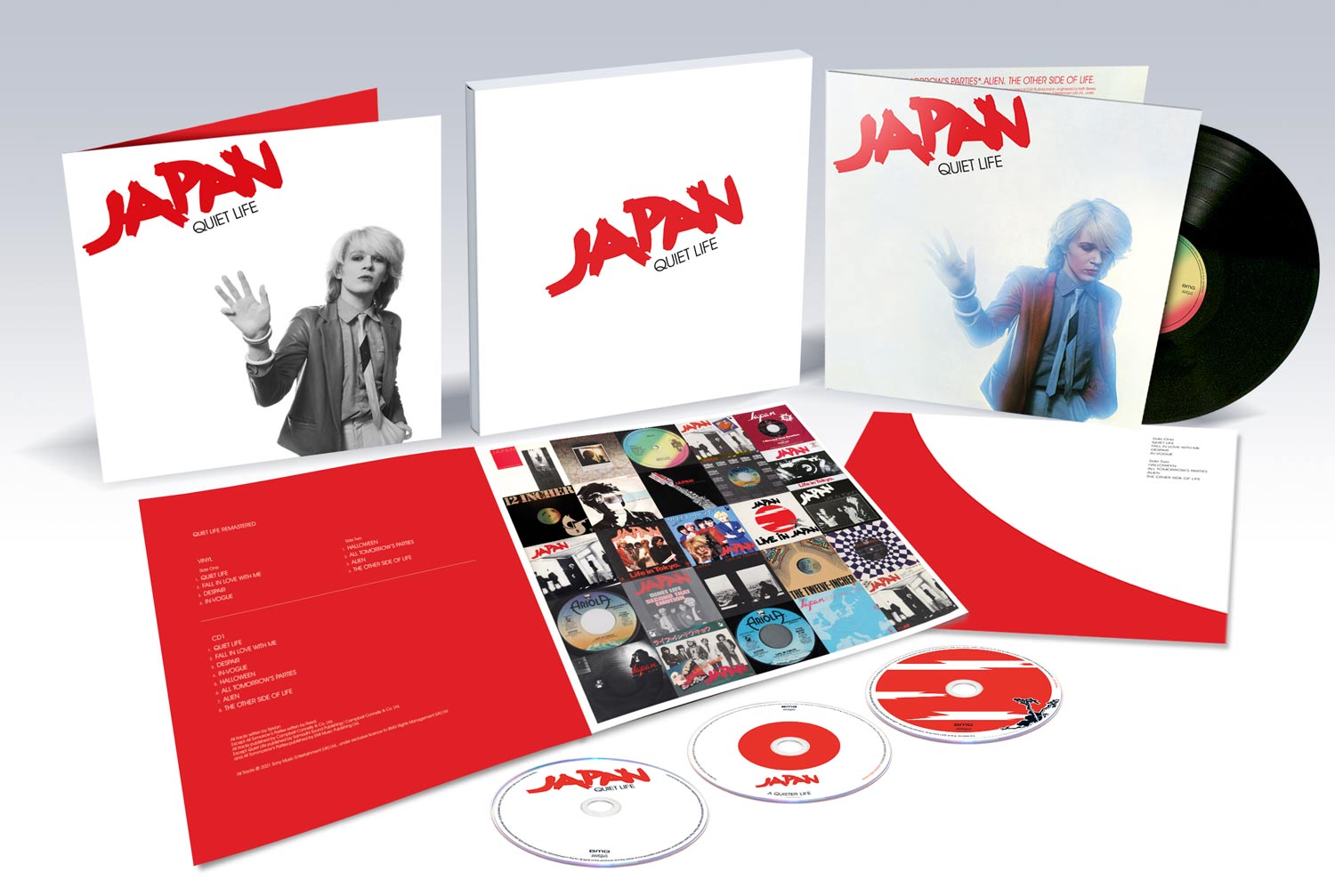 Japan / Quiet Life 3CD+LP box