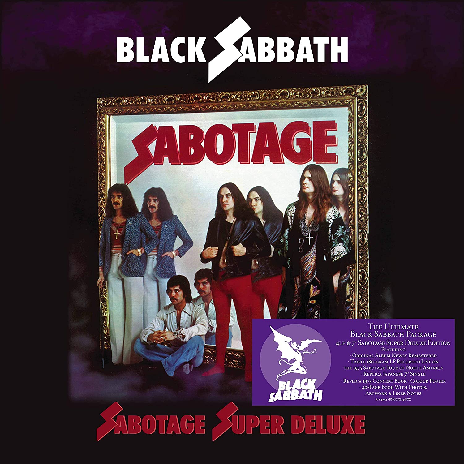 Black Sabbath / Sabotage super deluxe edition box sets