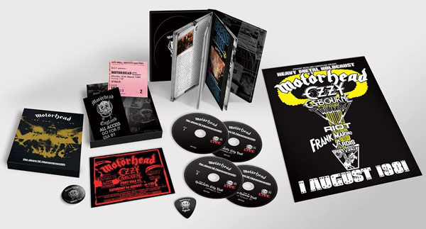 Motorhead / No Sleep 'Til Hammersmith 4CD 40th anniversary edition