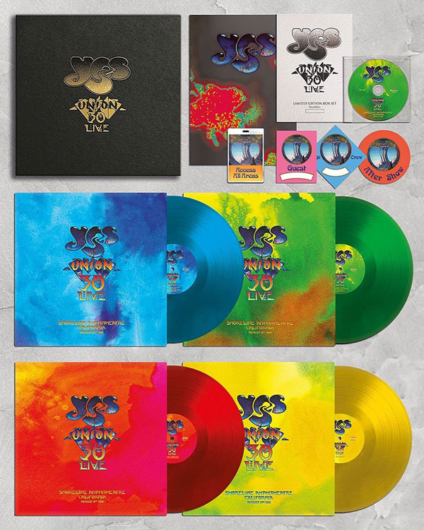 Yes / Union 30 Live super deluxe flight case box set