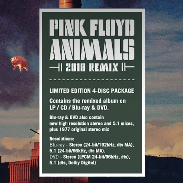 Pink Floyd - CD Animals (Remix 5.1 Surround)