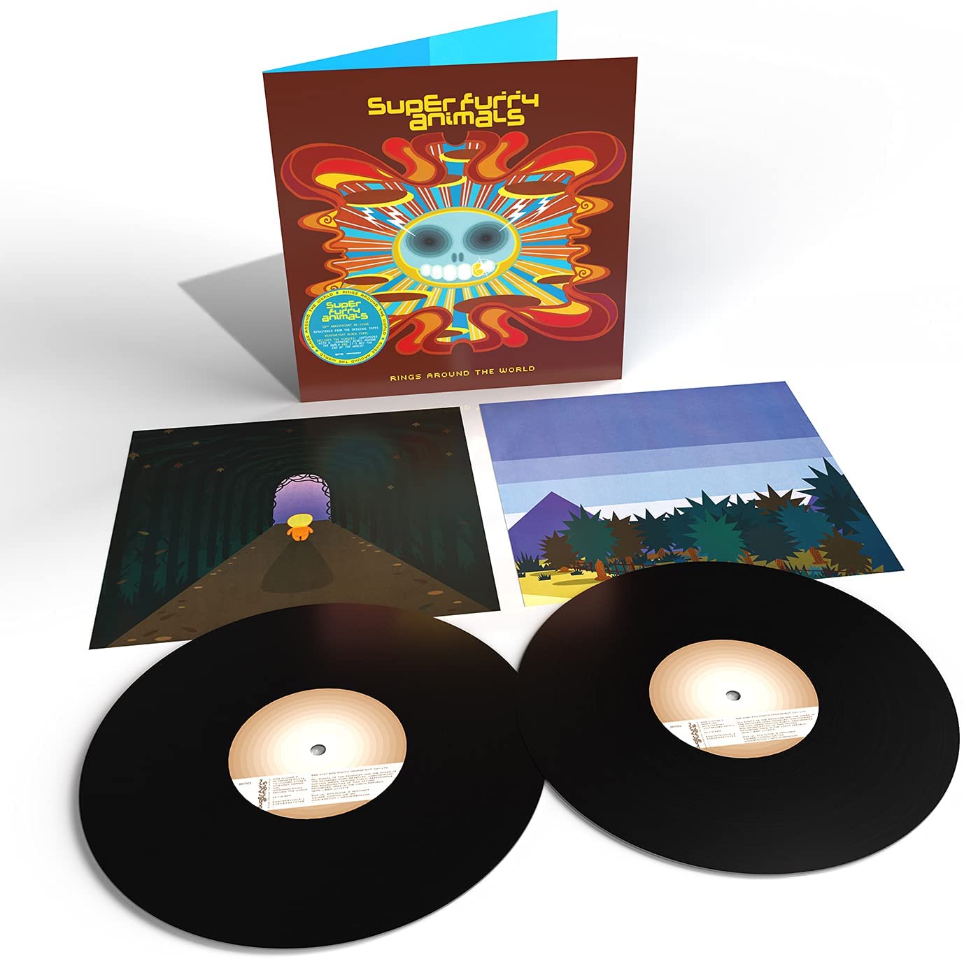 Super Furry Animals / Rings Around The World 2LP vinyl reissue