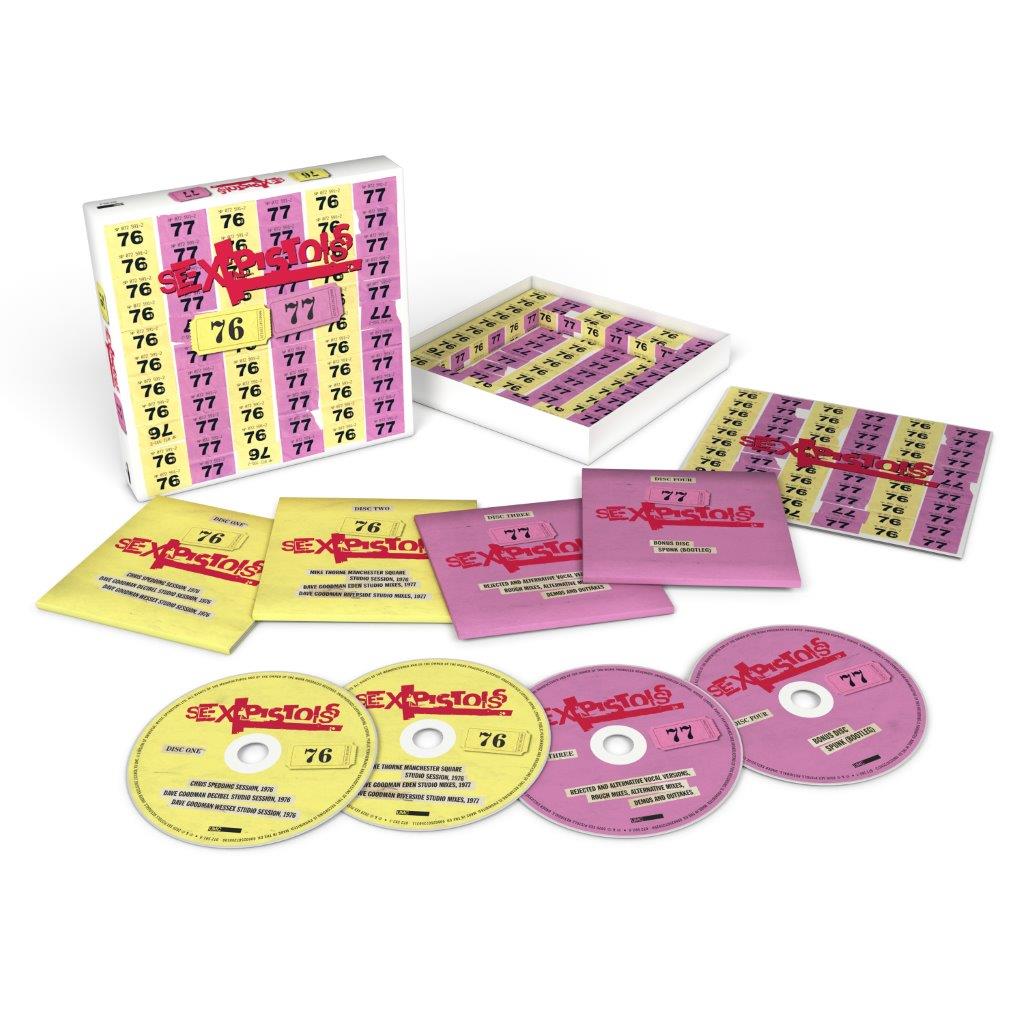 Sex Pistols / 76/77 4CD box set