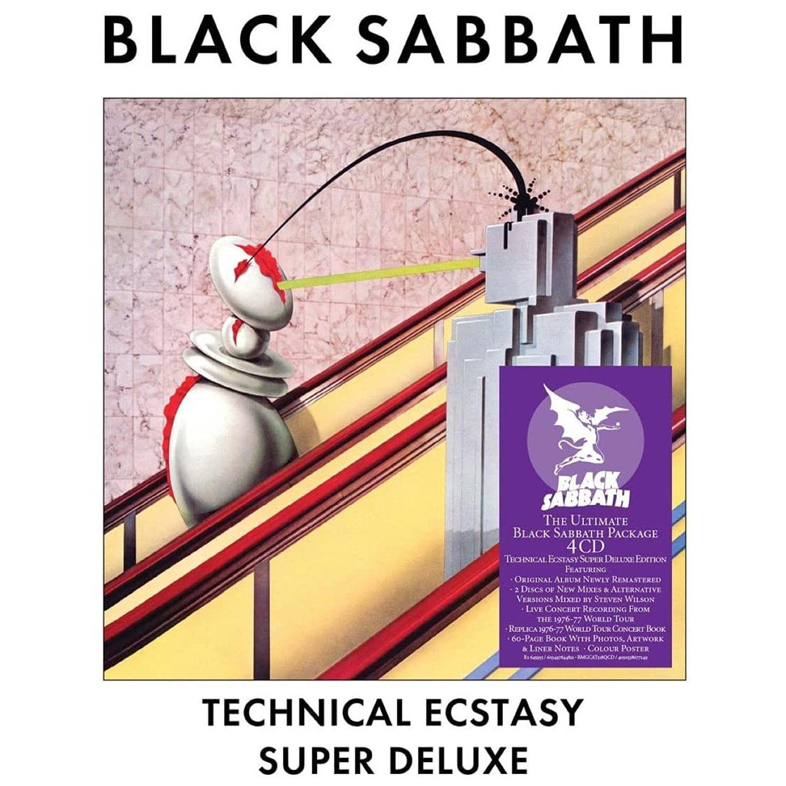 black sabbath technical ecstasy album cover