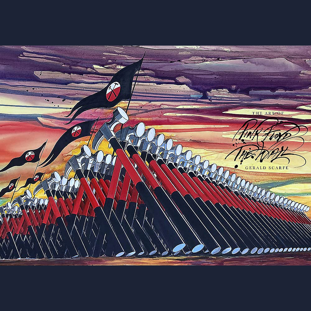 pink floyd the wall album cover artist