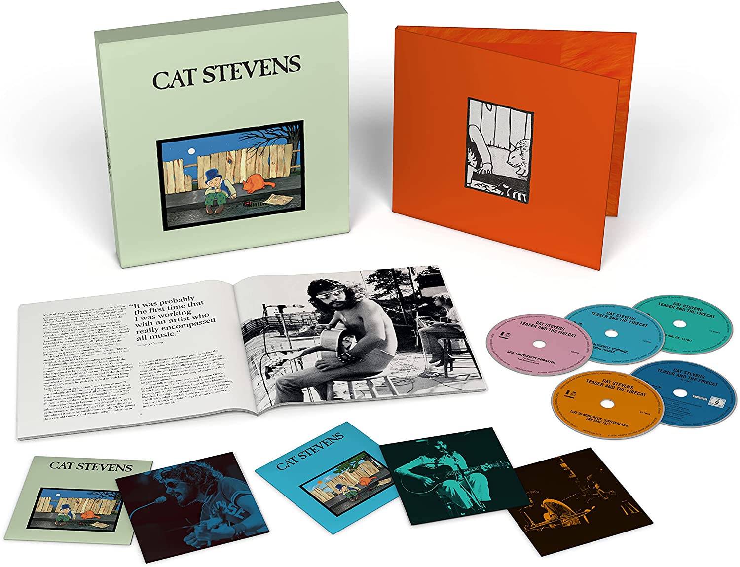Cat Stevens / Teaser and the Firecat 50th anniversary reissue –  SuperDeluxeEdition