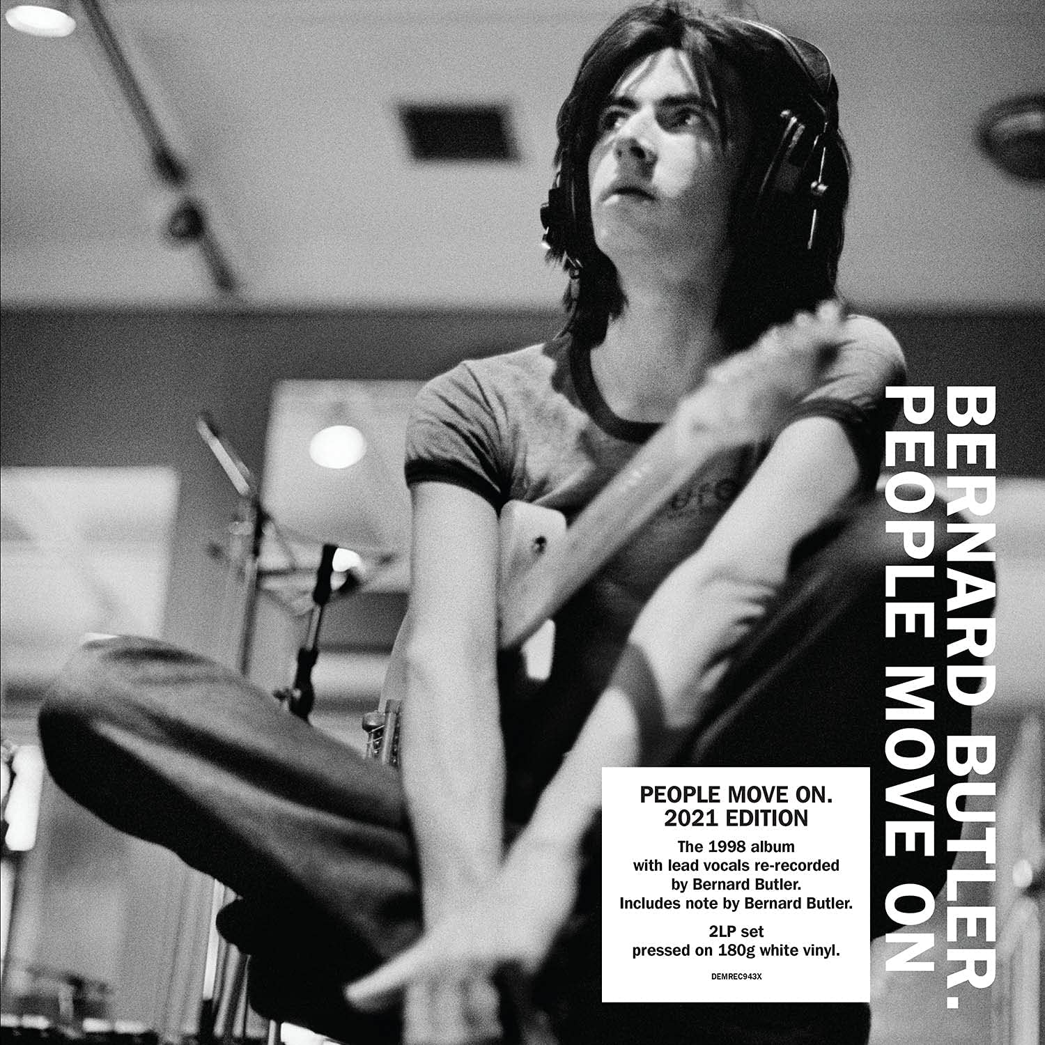 Bernard Butler / People Move On 2021 edition 2LP white vinyl