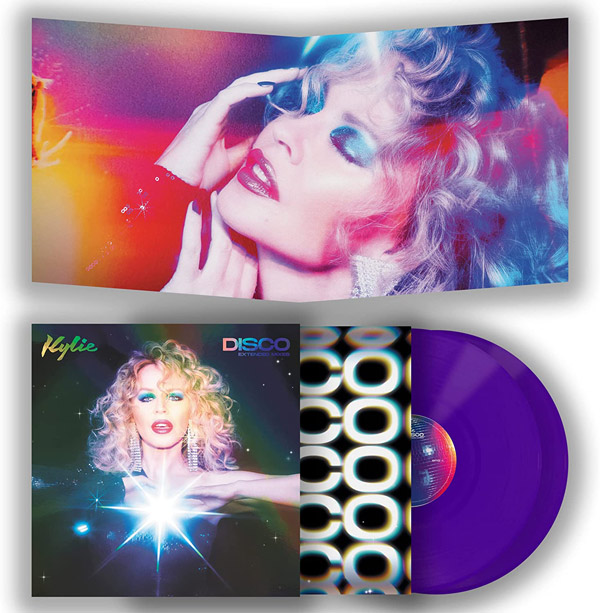 Kylie's Disco: Extended Mixes purple vinyl now widely available