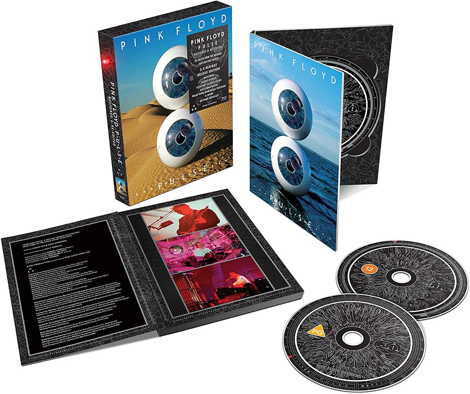 Pink Floyd / Pulse concert film 'restored & re-edited' on blu-ray