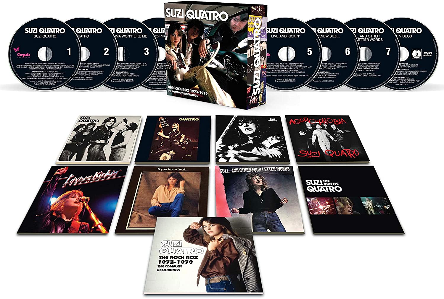 Suzi Quatro / The Rock Box 1973-1979: The Complete Recordings –  SuperDeluxeEdition