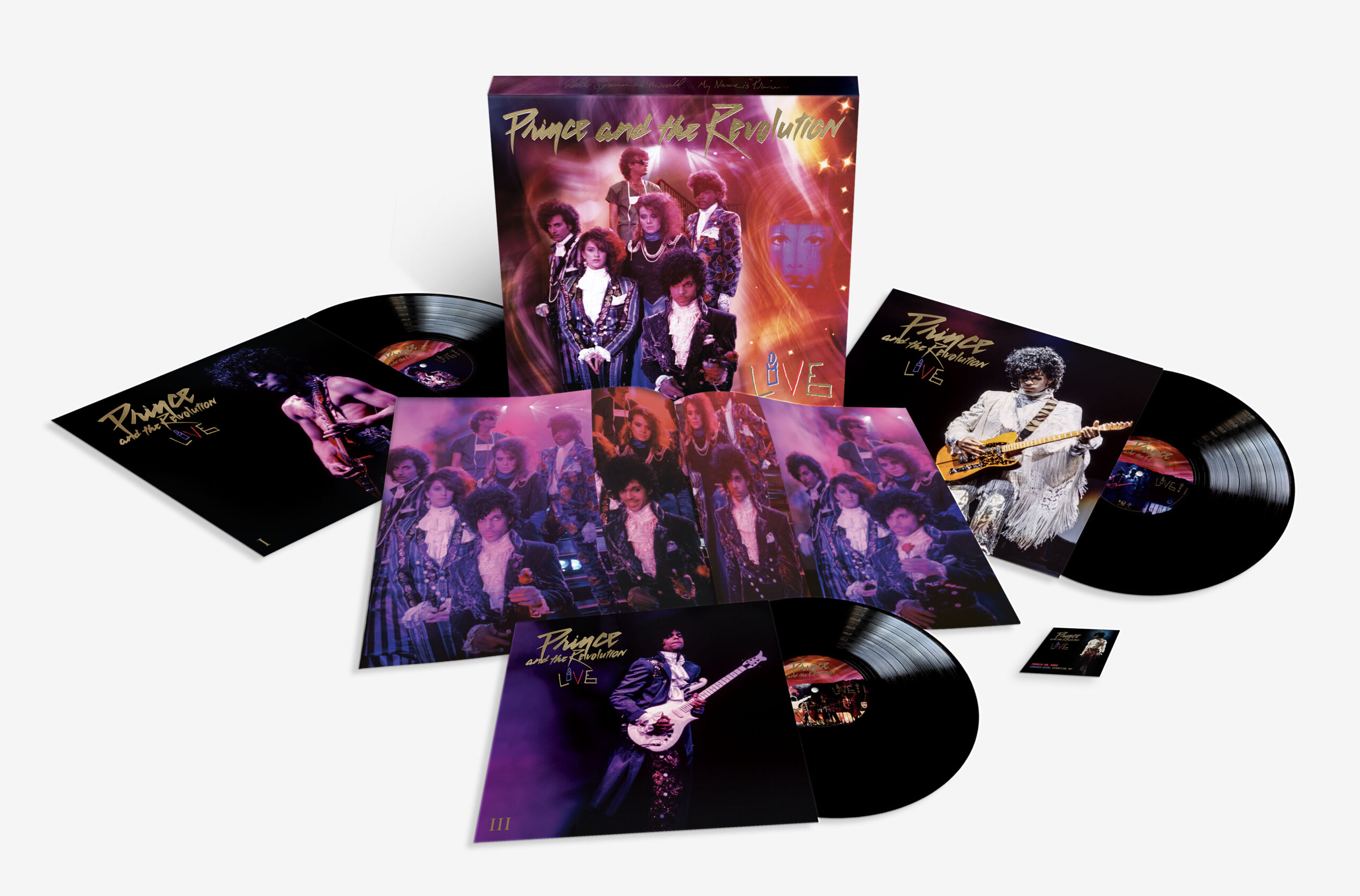 Prince Rev Live Box 3LP 2CD Blu-ray