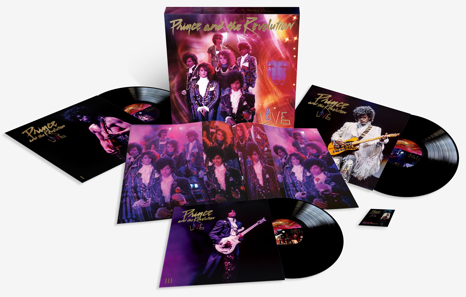 Prince and the Revolution Live / new official box set 