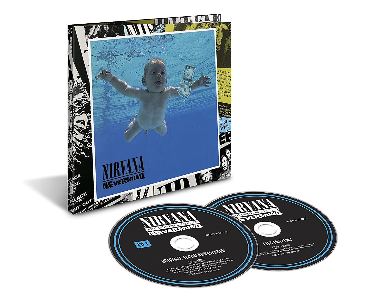 Nirvana - Nevermind: 30th Anniversary (180g Import Vinyl LP + 7) * * * -  Music Direct