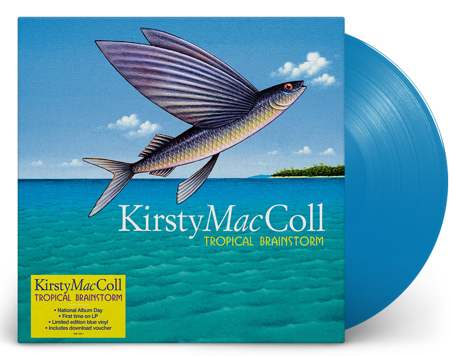 Kirsty MacColl / Tropical Brainstorm blue vinyl LP